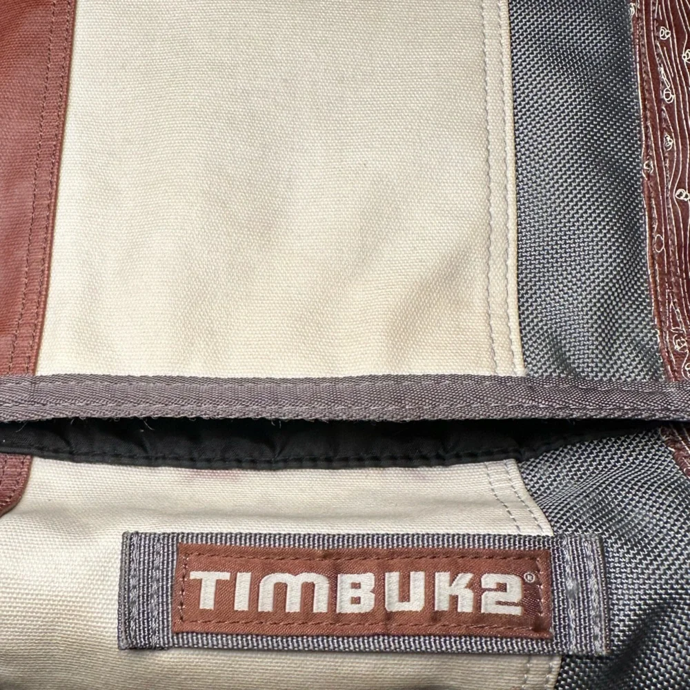 Timbuk2 Wood Crossbody Bag Brown Messenger Shoulder Bag Unisex One Size
